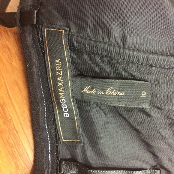 BCBG Maxazria Black & Pearl Strapless Dress - Picture 7 of 8